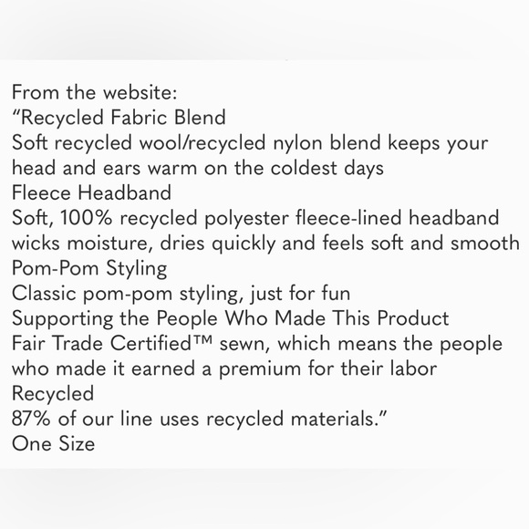 •| patagonia beanie - Picture 7 of 7